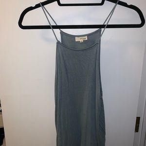 Wilfred Free Turquoise/Grey Viscose Tank